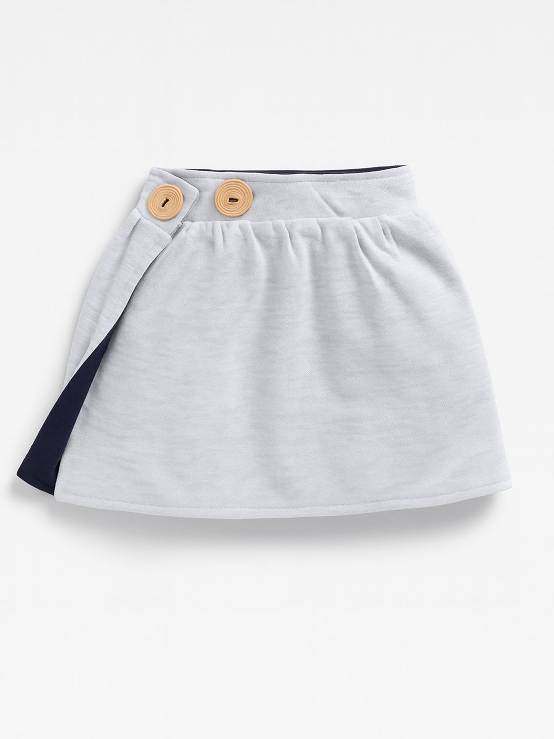 Here&Now X Game Begins Girls Above Knee Wrap-style Skirt-image-3