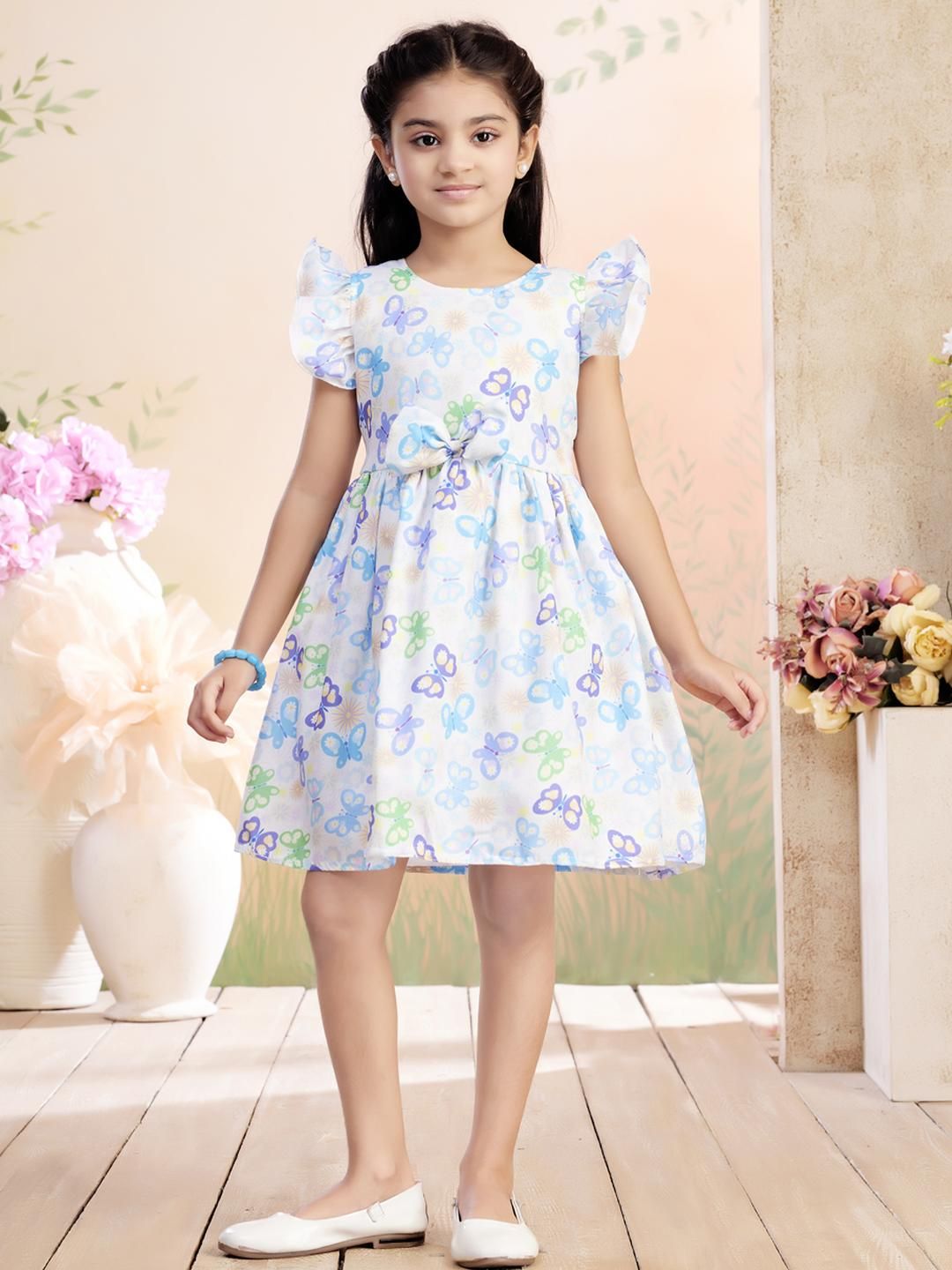 Muhuratam Girls Cotton Dresses-picture-28