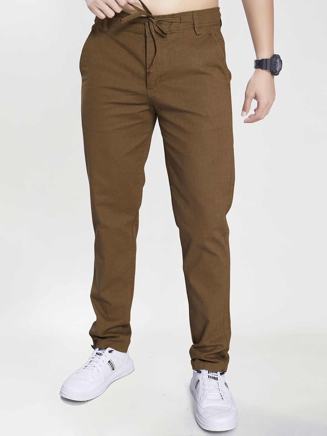 THE BEETEL HOUSE Men Relaxed Trousers-picture-32