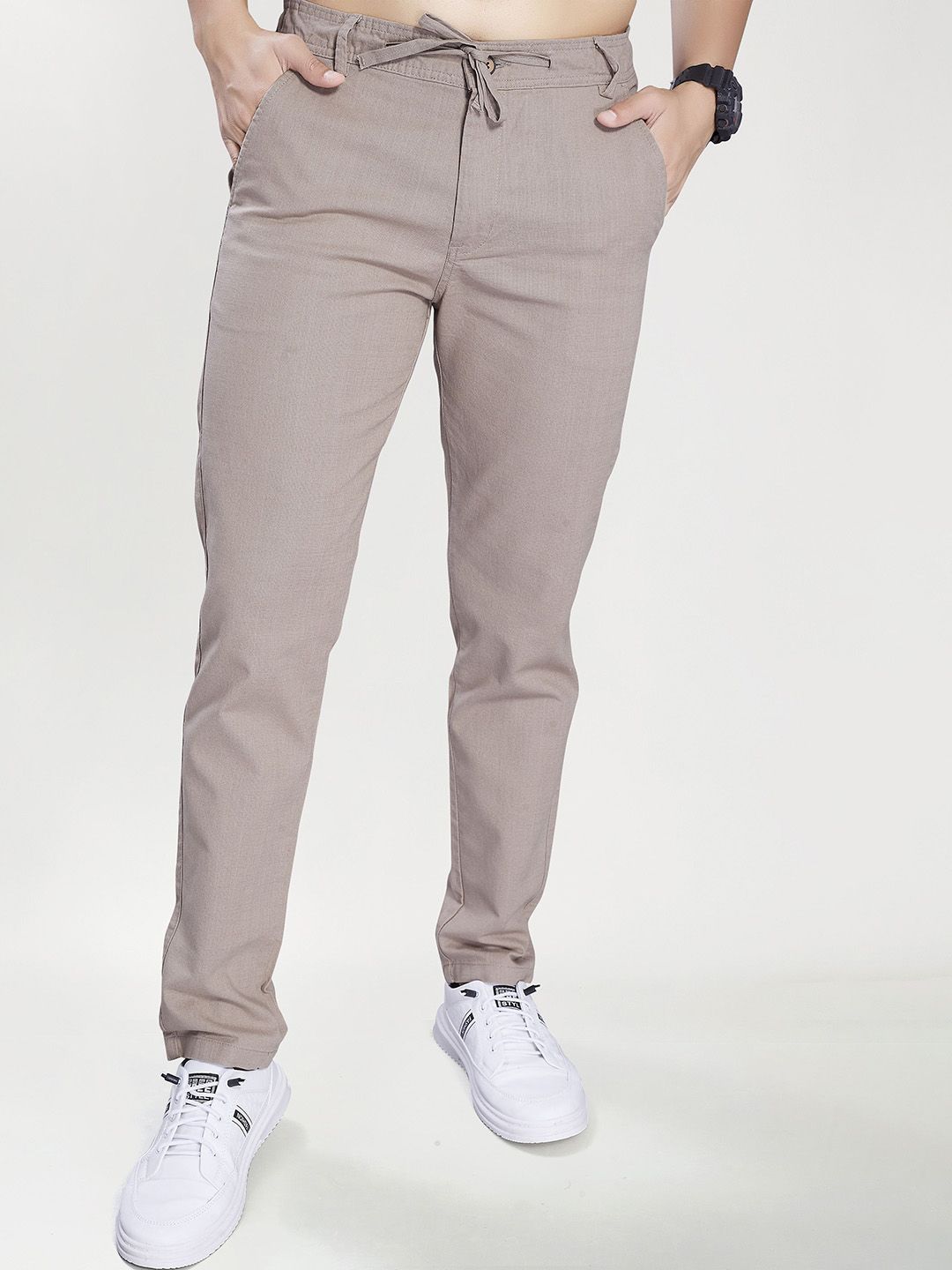 THE BEETEL HOUSE Men Relaxed Trousers-picture-37