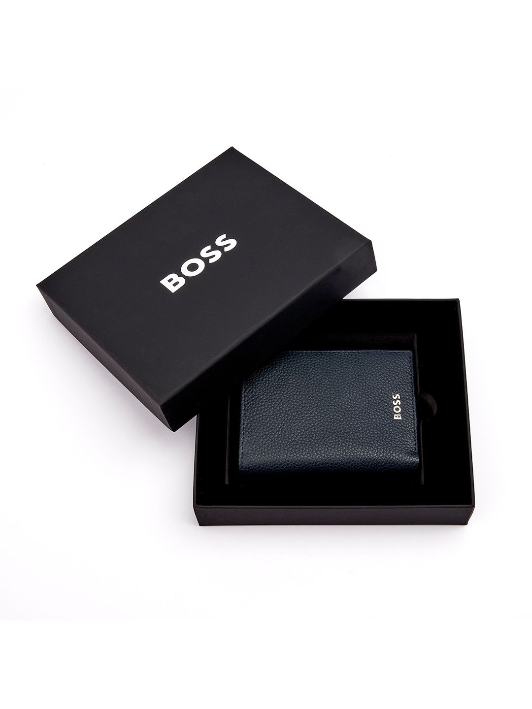 Hugo Boss Unisex Textured Folding Card Holder-picture-51
