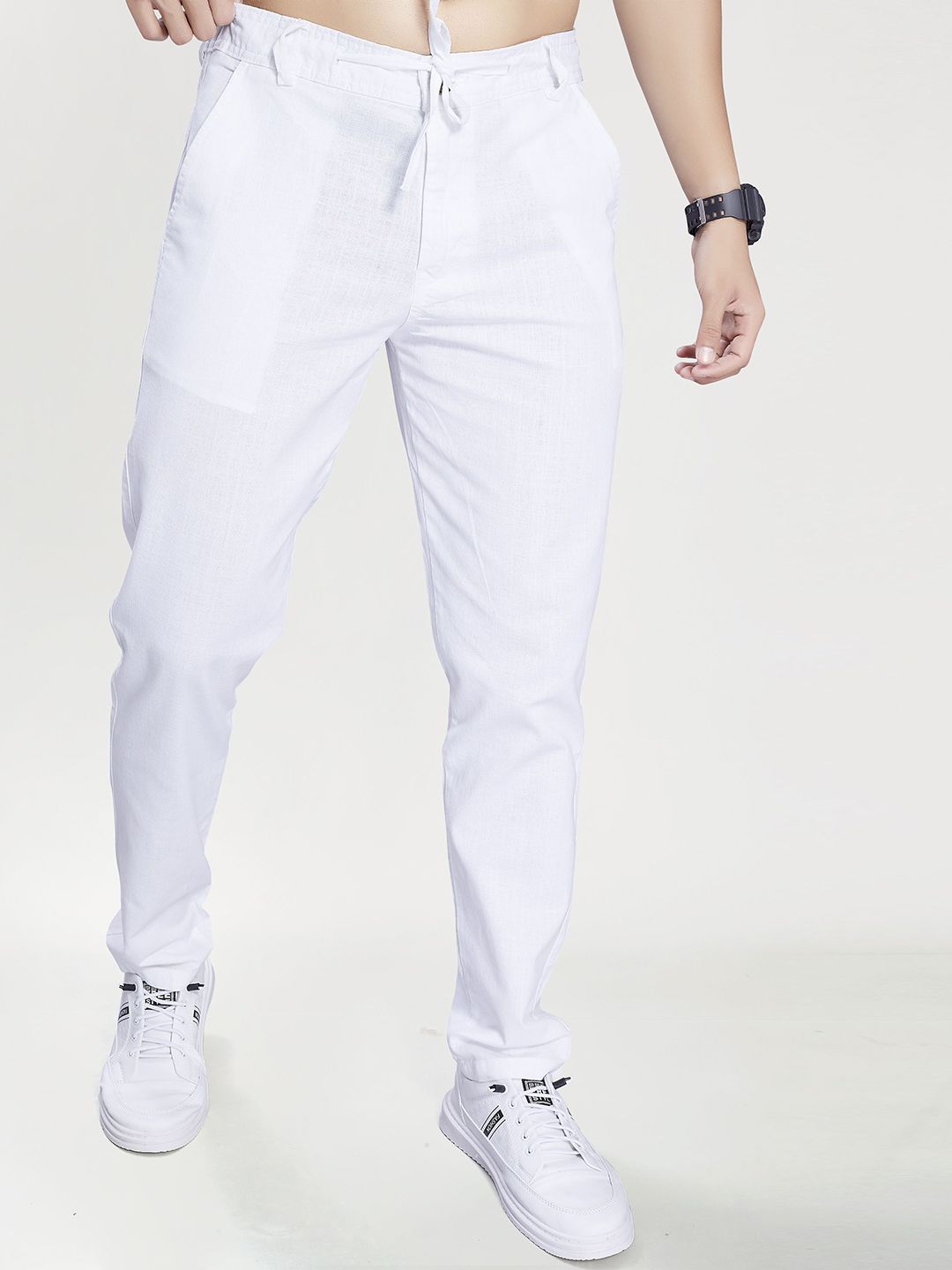 THE BEETEL HOUSE Men Relaxed Trousers-picture-10