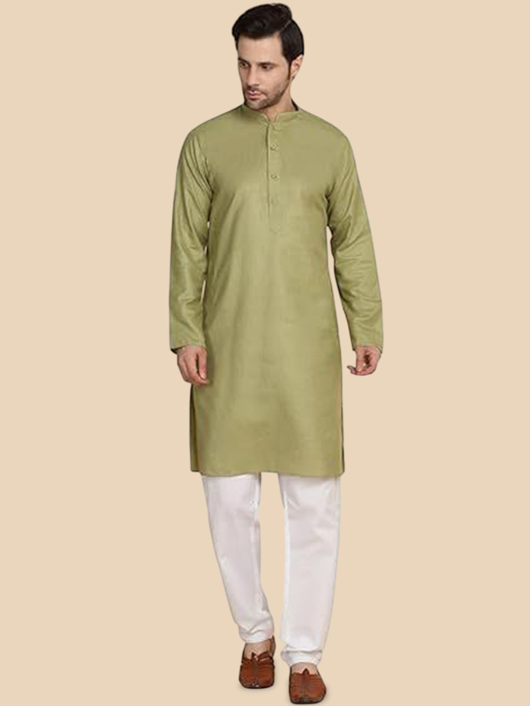 ROYAL KURTA Men Regular Pure Cotton Kurta with Pyjamas-picture-30