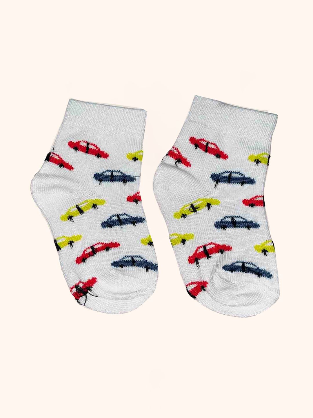 HEBTROCO Kids Patterned Cotton Ankle-Length Socks-image-5