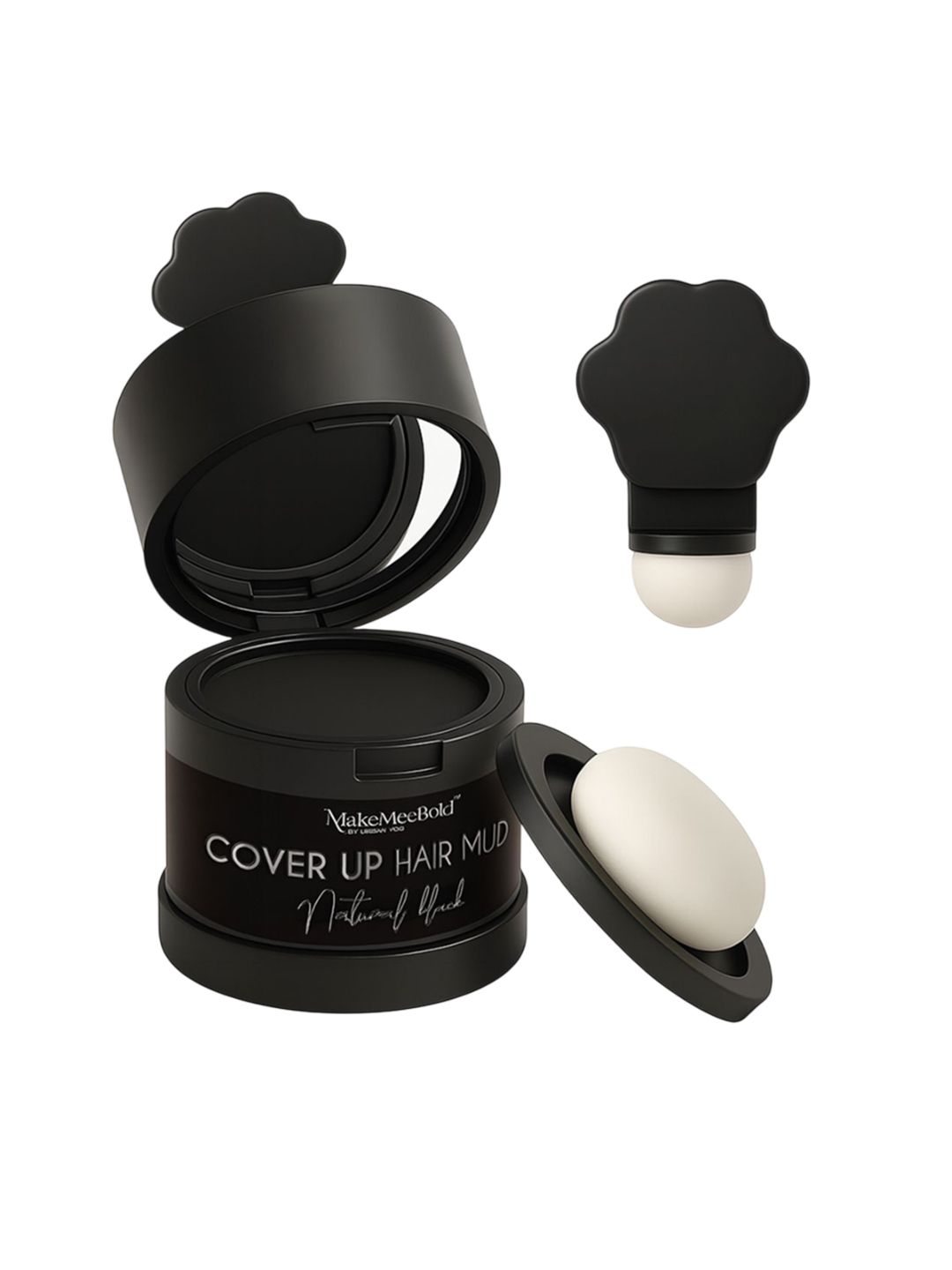 MAKEMEEBOLD Cover Up Hair Mud Powder - 6 g - Natural Black-image-10