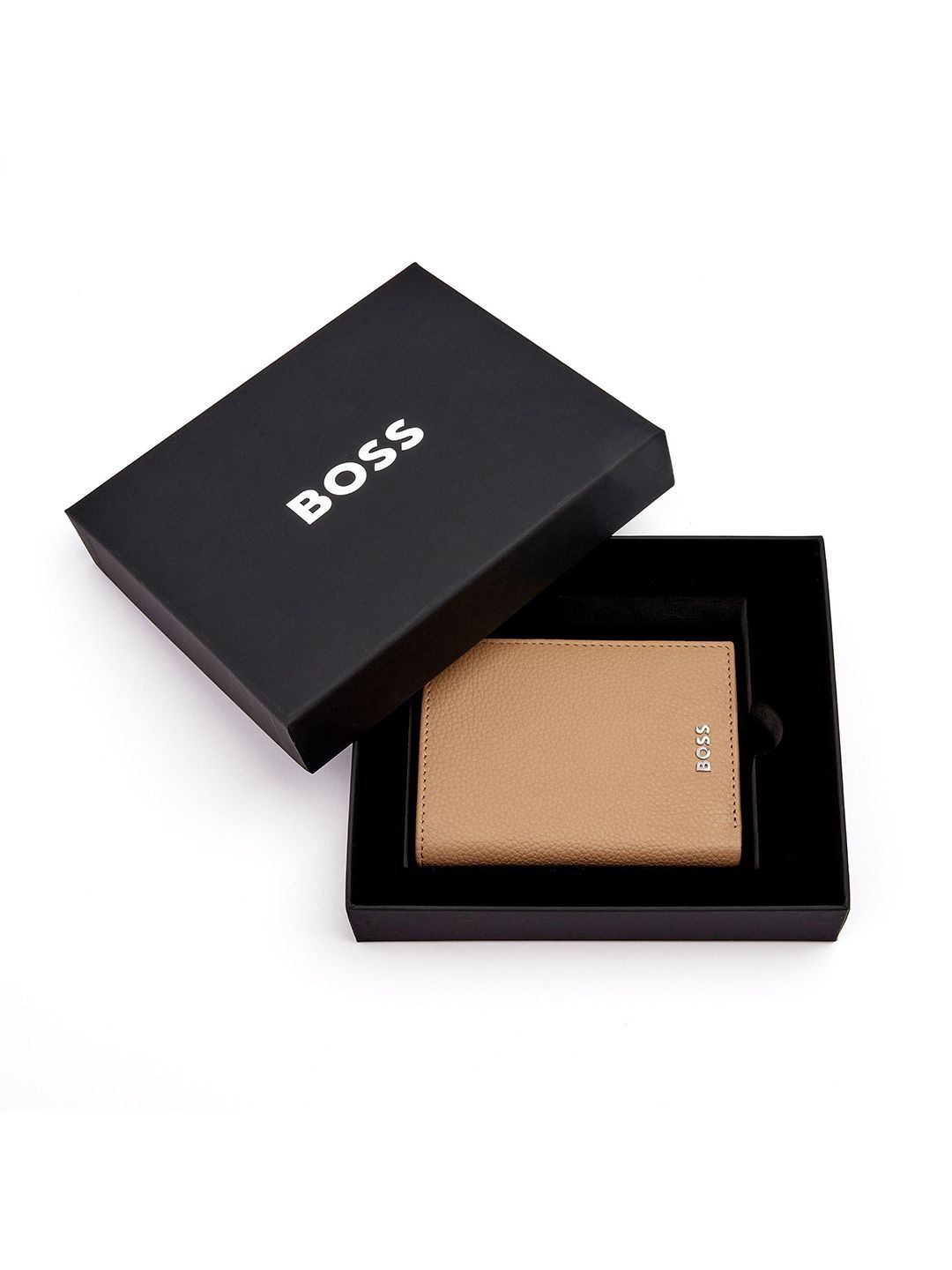 Hugo Boss Unisex Leather Two Fold Wallet-image-24