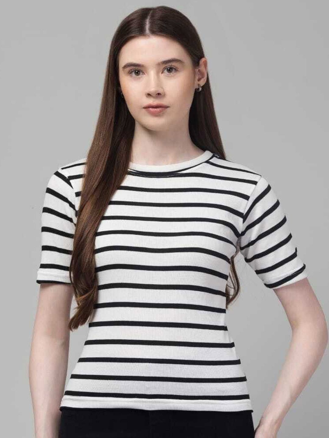 Western Darji Striped Cotton Top-picture-16