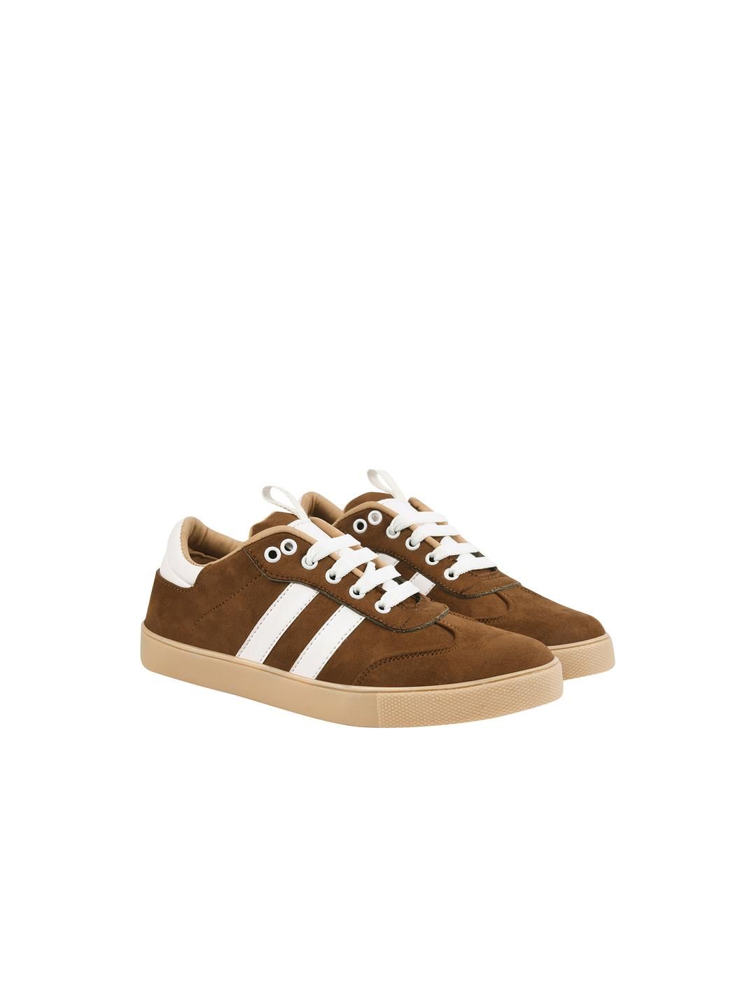 Shoetopia Kids-Boys Tan Synthetic Casual Shoes-picture-47
