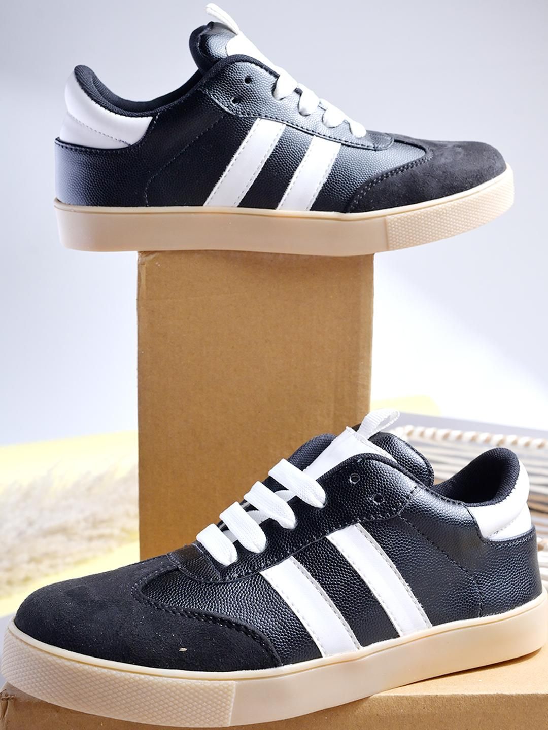 Shoetopia Kids-Boys Black Synthetic Casual Shoes-picture-47