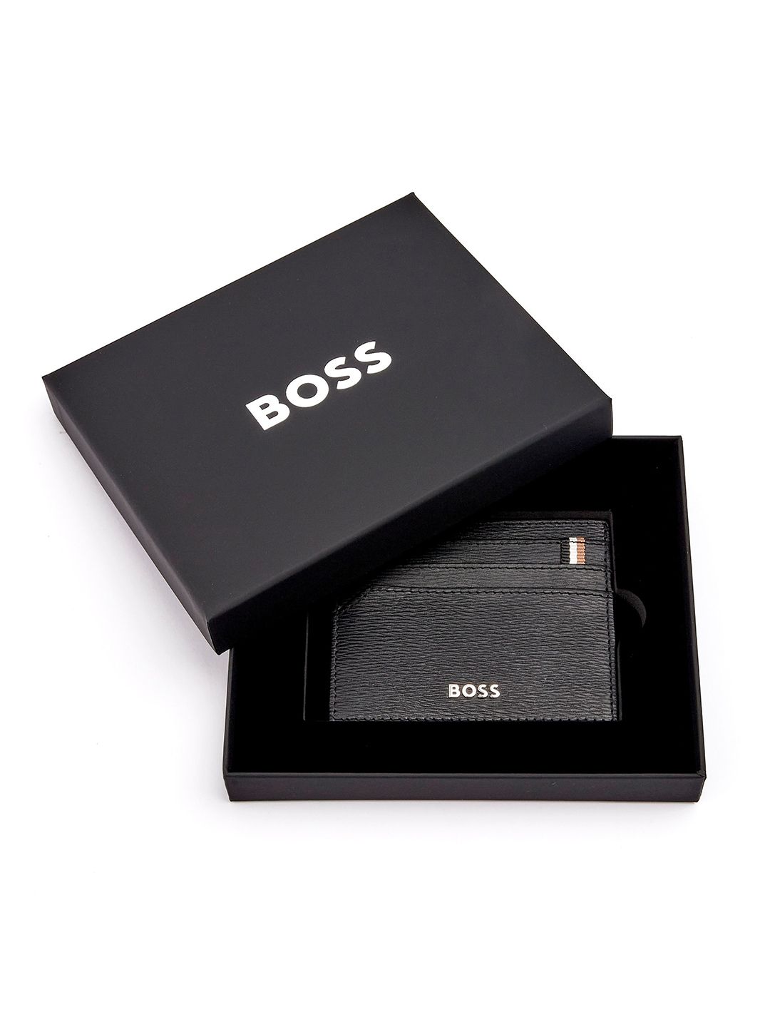 Hugo Boss Unisex Leather Card Holder-picture-20