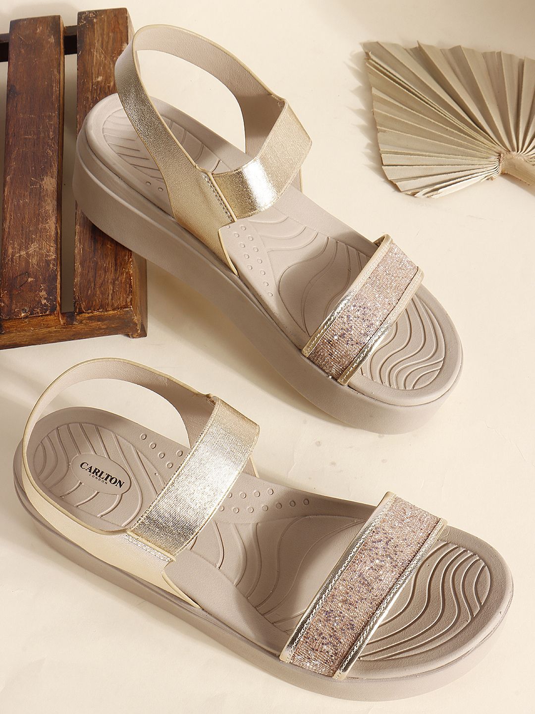 Carlton London Embellished Party Platform Sandals-picture-28