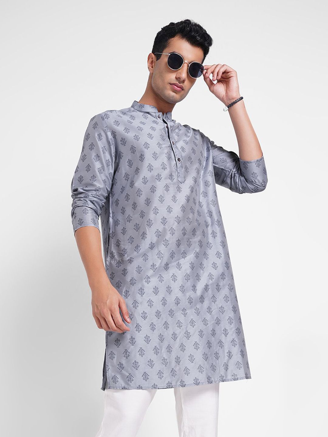 indus route by Pantaloons Men Printed Kurta-picture-29