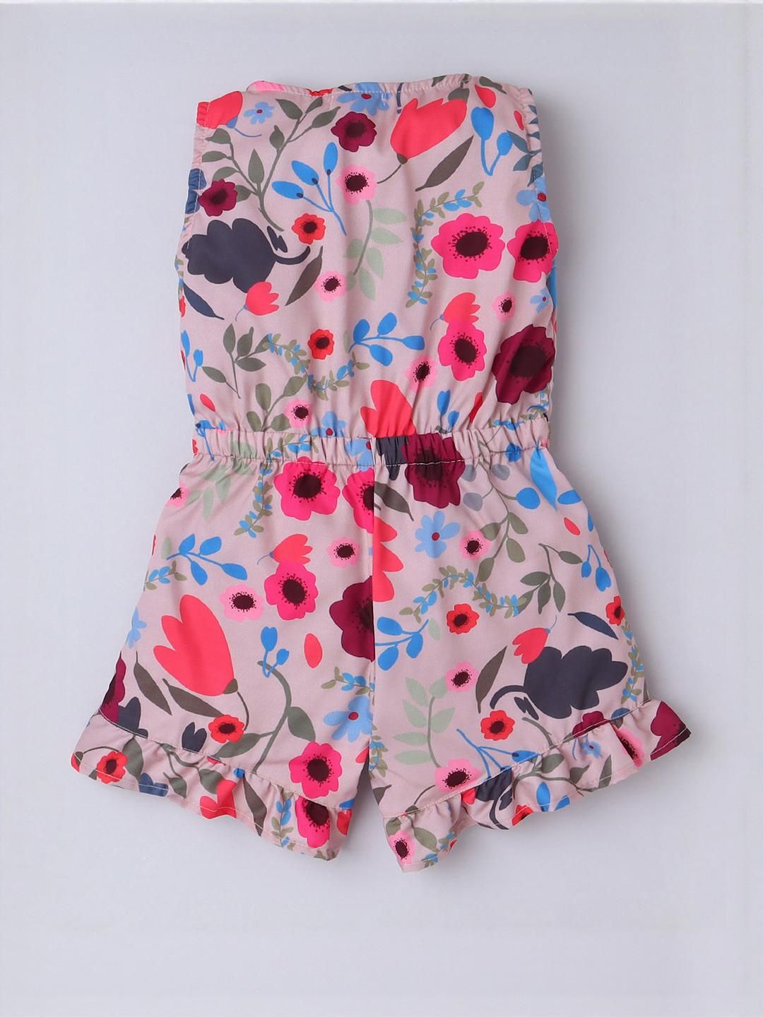 Hopscotch Girls Floral Printed Jumpsuit-picture-46