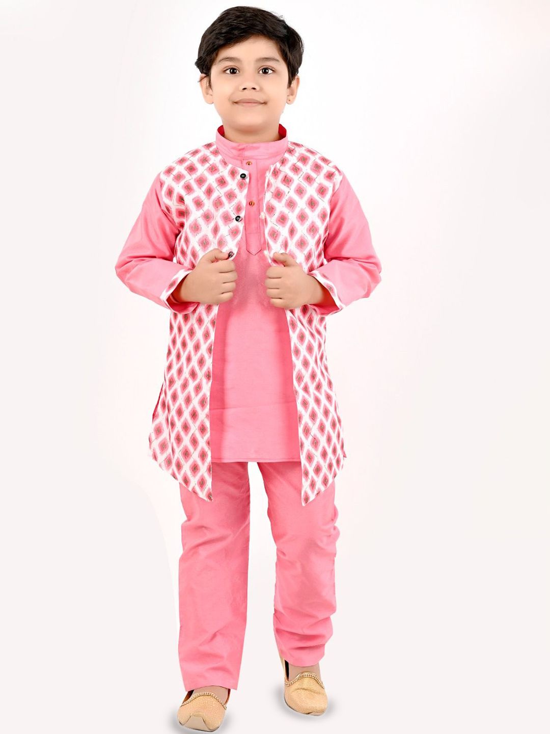 NEW GEN Boys Regular Kurta with Pyjamas-picture-22