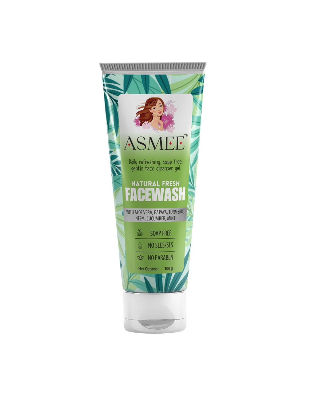 ASMEE Natural Fresh Face Wash- 100 g-picture-10