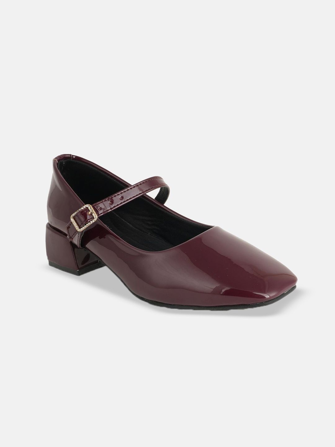 Chemistry Round Toe Block Heel Pumps-image-3