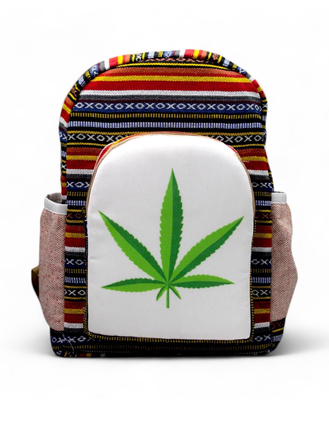 Gau Sudh Unisex Geometric Printed Backpack-picture-41