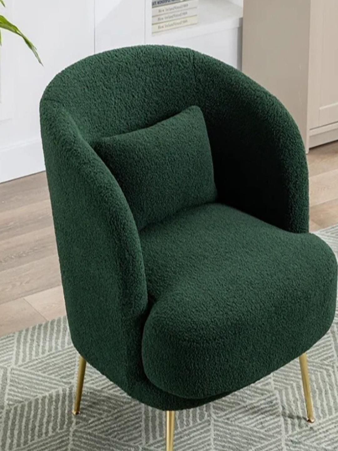 DOE BUCK Green Cushion Lounge Chair