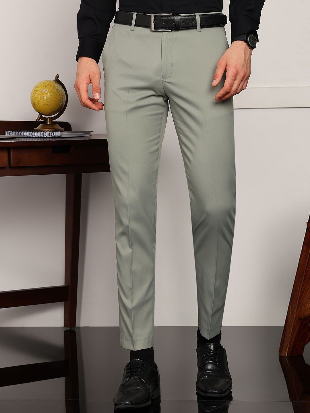 encore by INVICTUS Men High-Rise Formal Trousers-picture-31