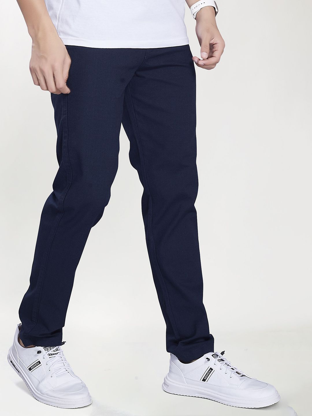 THE BEETEL HOUSE Men Relaxed Trousers-picture-41