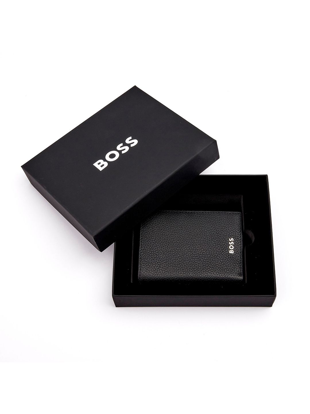 Hugo Boss Unisex Leather Two Fold Wallet-picture-19