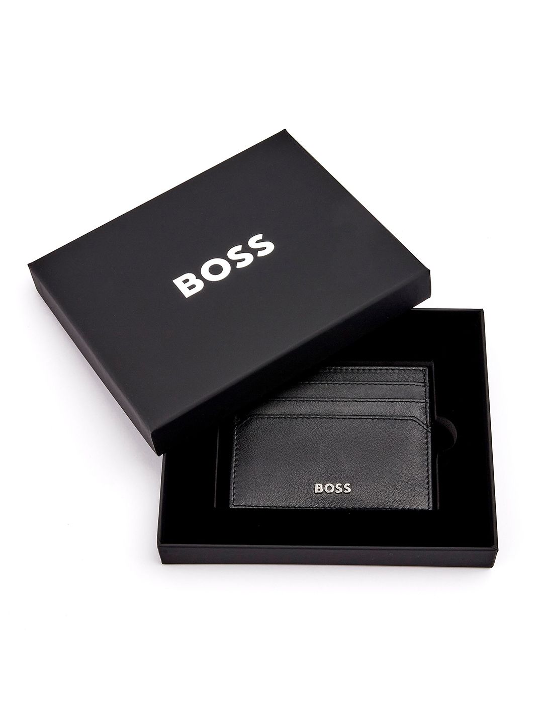 Hugo Boss Unisex Leather Card Holder-picture-18