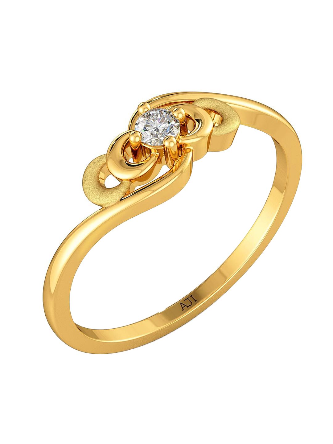 Joyalukkas Kids 22Kt Frail Gold Ring -0.616 gms-image-35