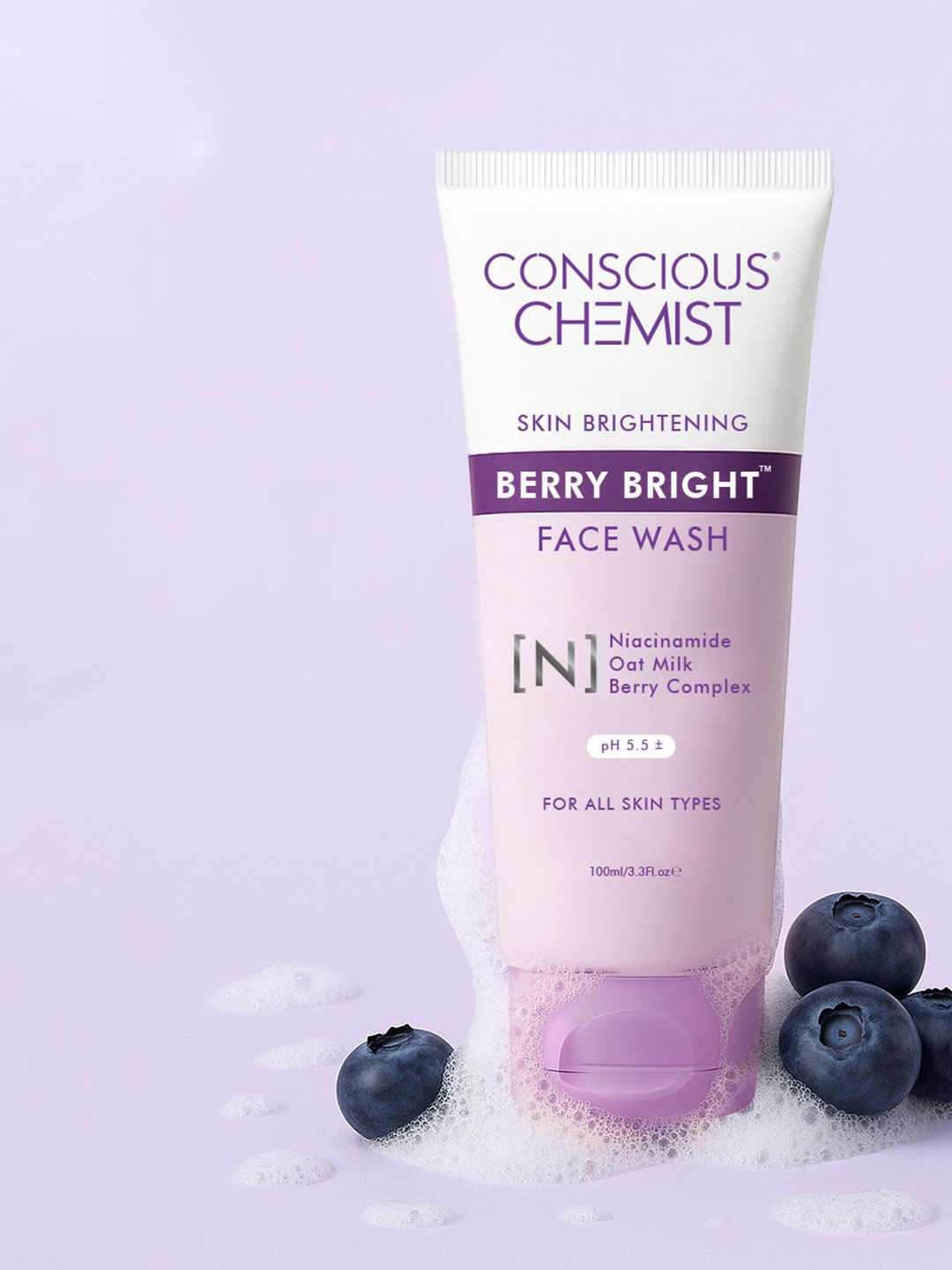 Conscious Chemist Niacinamide Pore Refining Face Wash- 100 ml-image-45