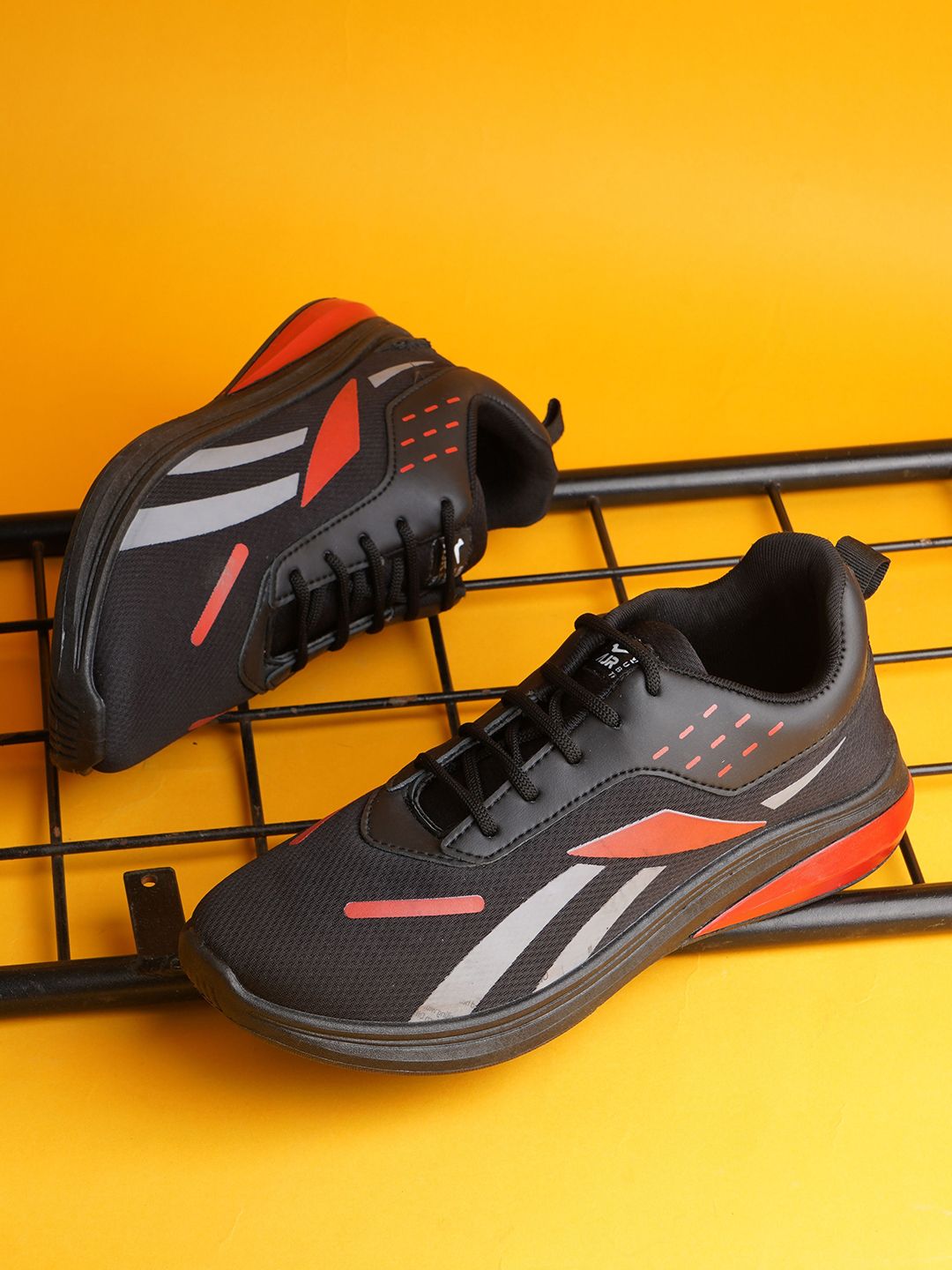 Spotwalk Men Mesh Running Shoes-image-33