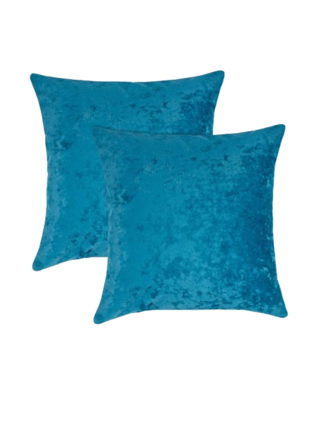 DREAMY URBAN Blue Set of 2 Square Cushion Covers-image-21