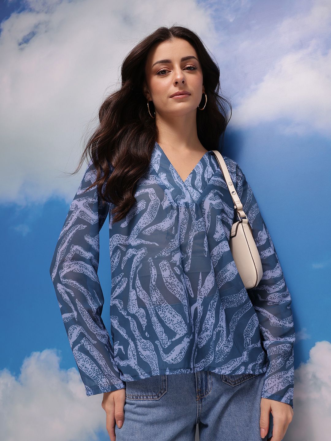 CORSICA Printed Top-picture-43