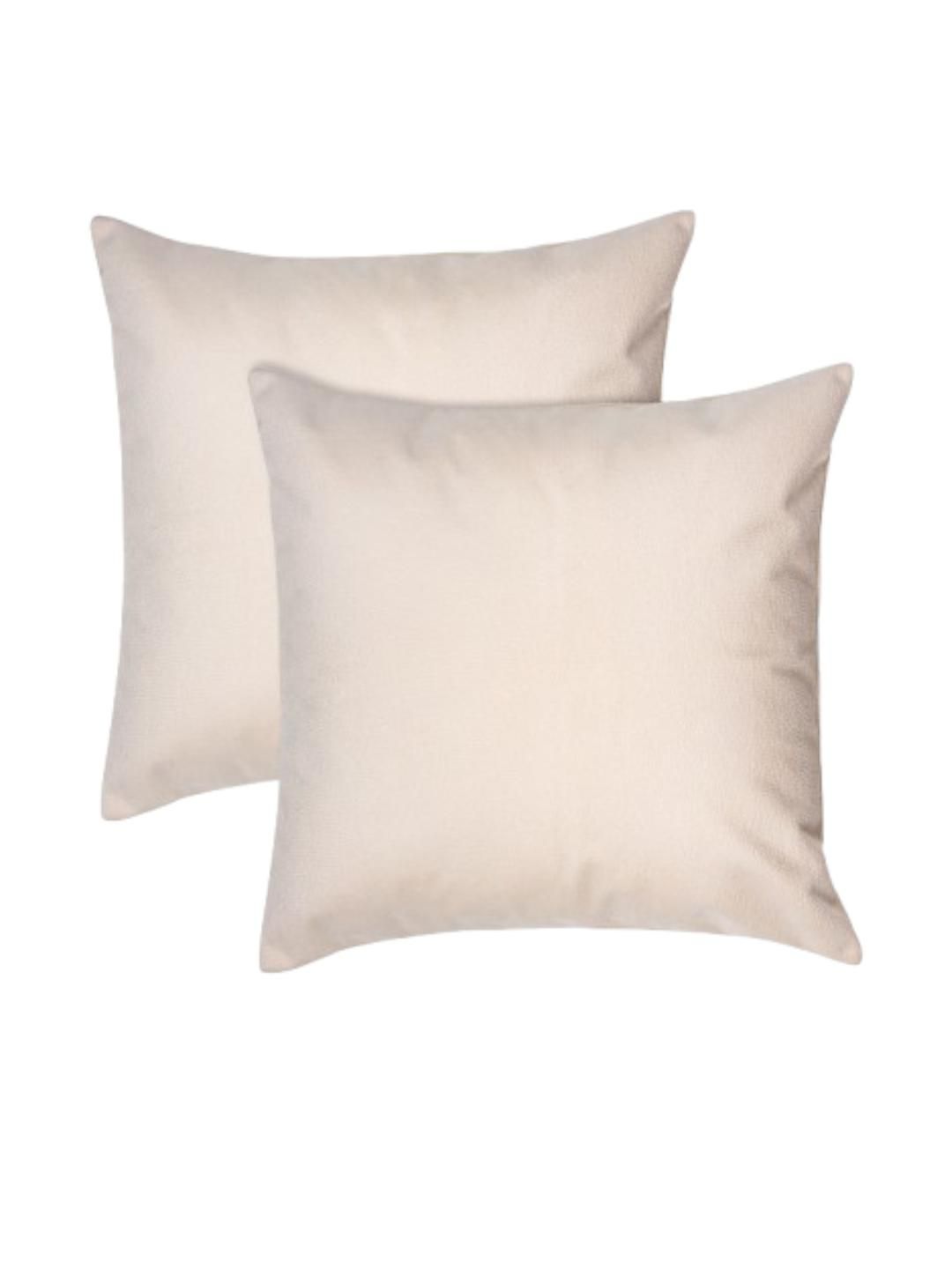 DREAMY URBAN White Set of 2 Square Cushion Covers-image-18