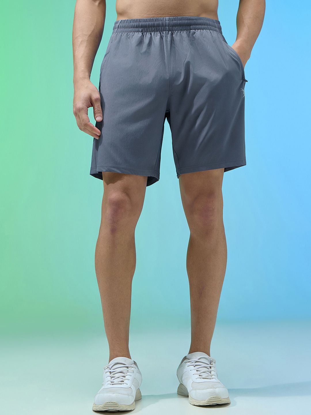 Technosport Men Slim Fit Training or Gym Sports Shorts with Antimicrobial Technology-picture-35