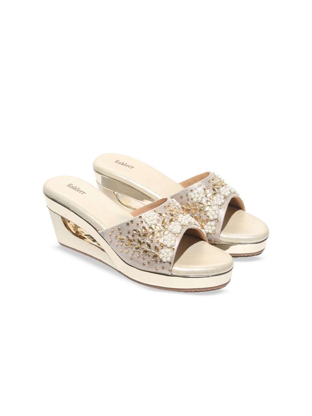 Koblerr Women Western Embellished Wedge Sandals-picture-25