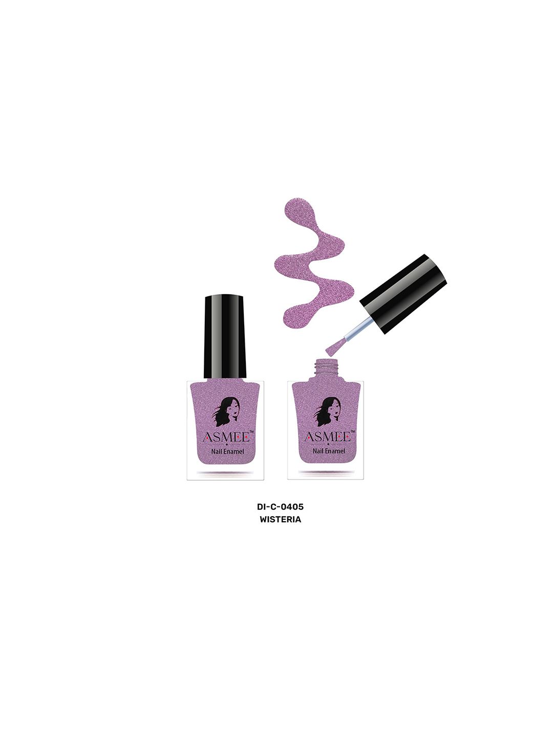 ASMEE Classic Glossy Nail Enamel - 10 ml - Wisteria DI-C-0405-picture-10