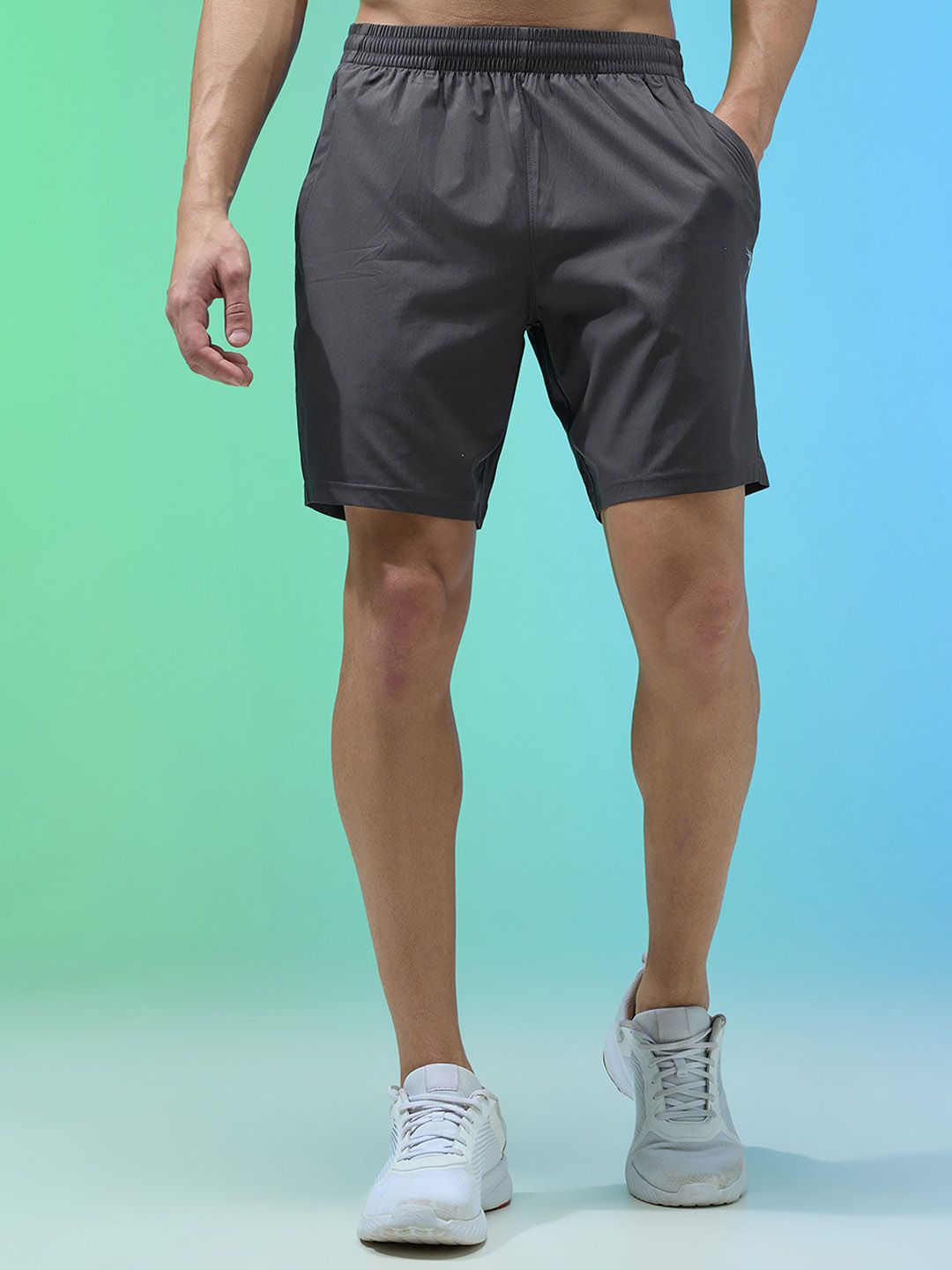 Technosport Men Slim Fit Training or Gym Sports Shorts with Antimicrobial Technology-picture-36