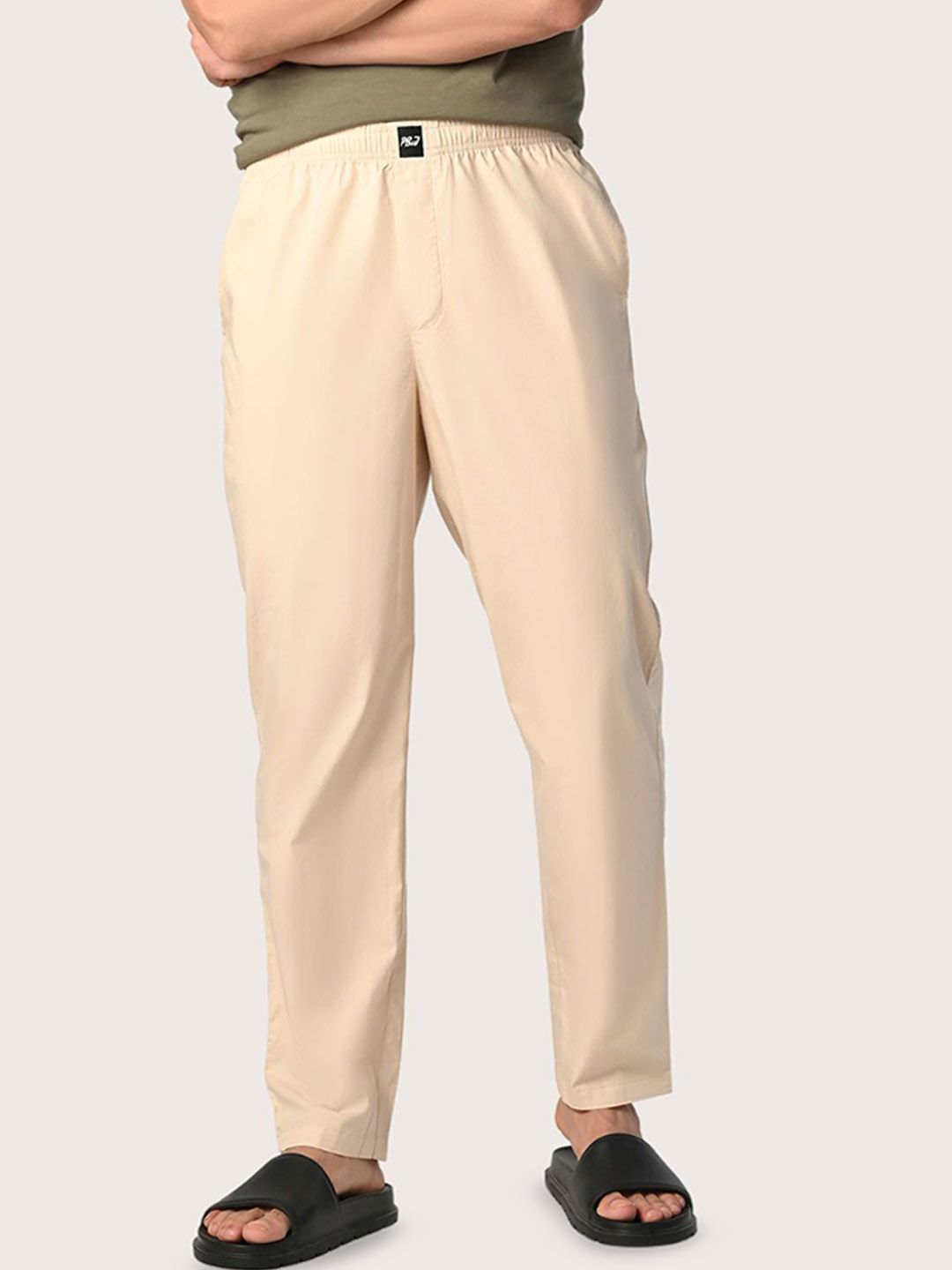 PB & J Men Solid Straight-Leg Lounge Pants-picture-13