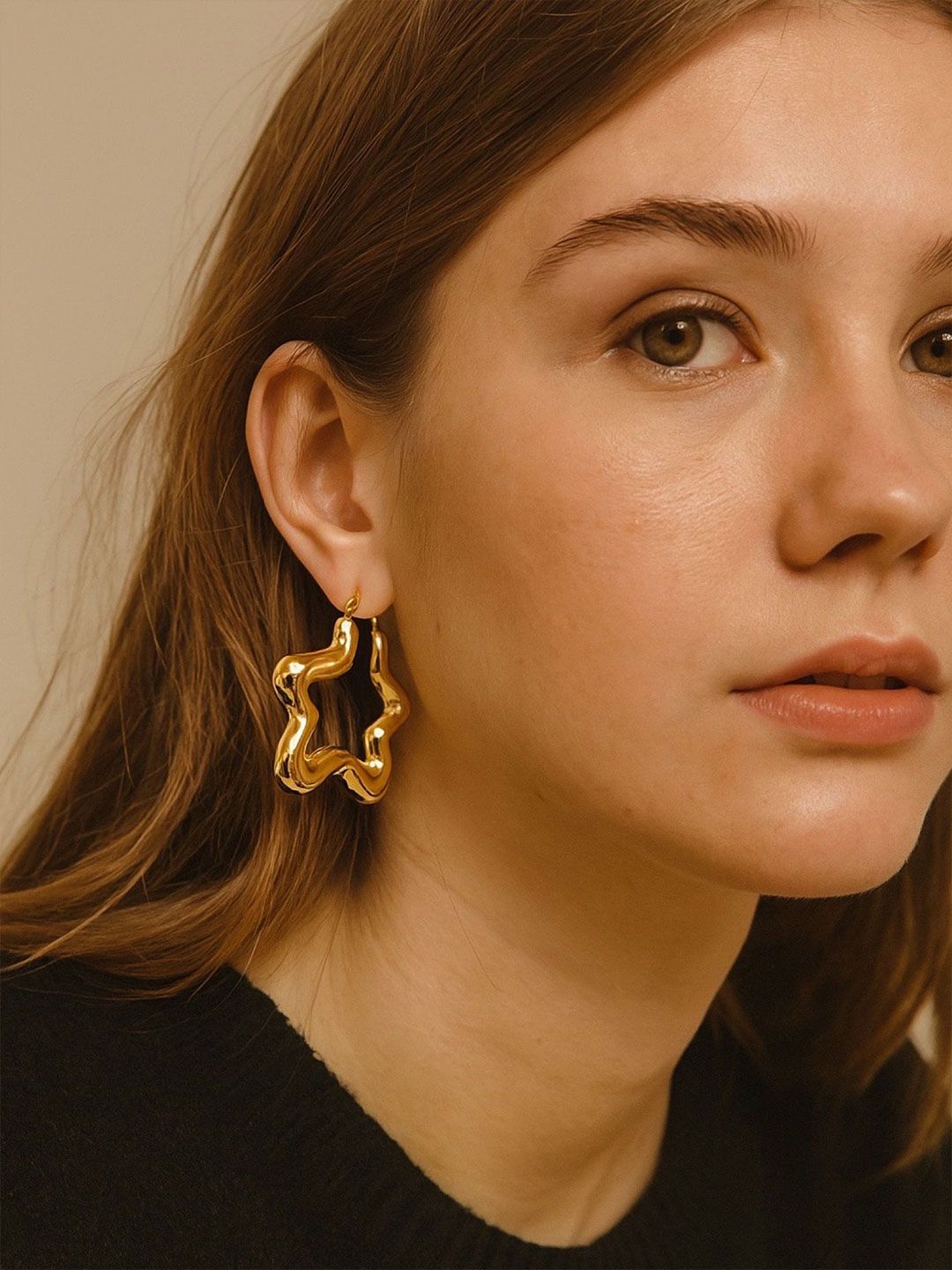 Digital Dress Room Classic Hoop Earrings-picture-29