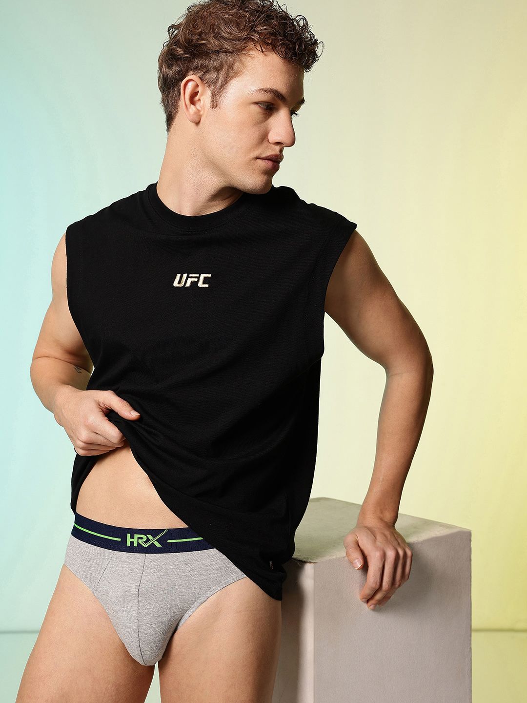 HRX by Hrithik Roshan Men Brand Logo Anti-Microbial Briefs HRX_SS25_M_BRF_CS1_001_A-image-10