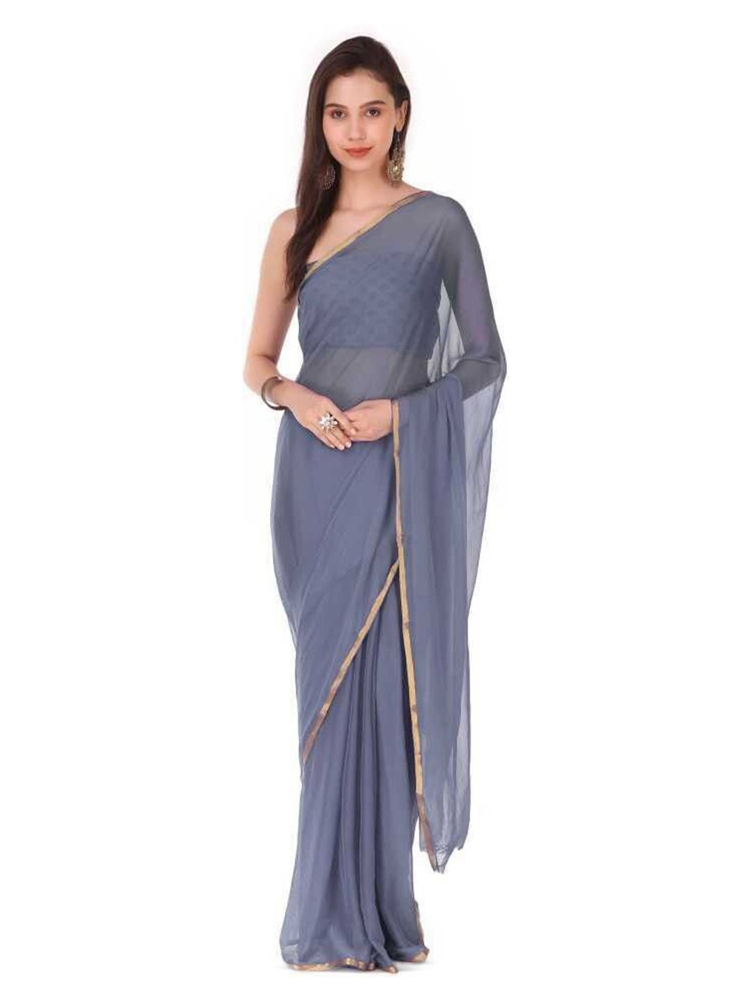 THE FASHION ATTIRE Banarasi Saree With Blouse Piece-picture-10