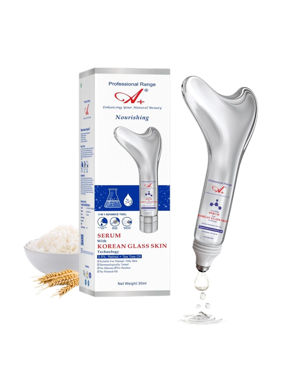 A+ Professional Range Serum With Korean Glass Skin- 30 ml-picture-18