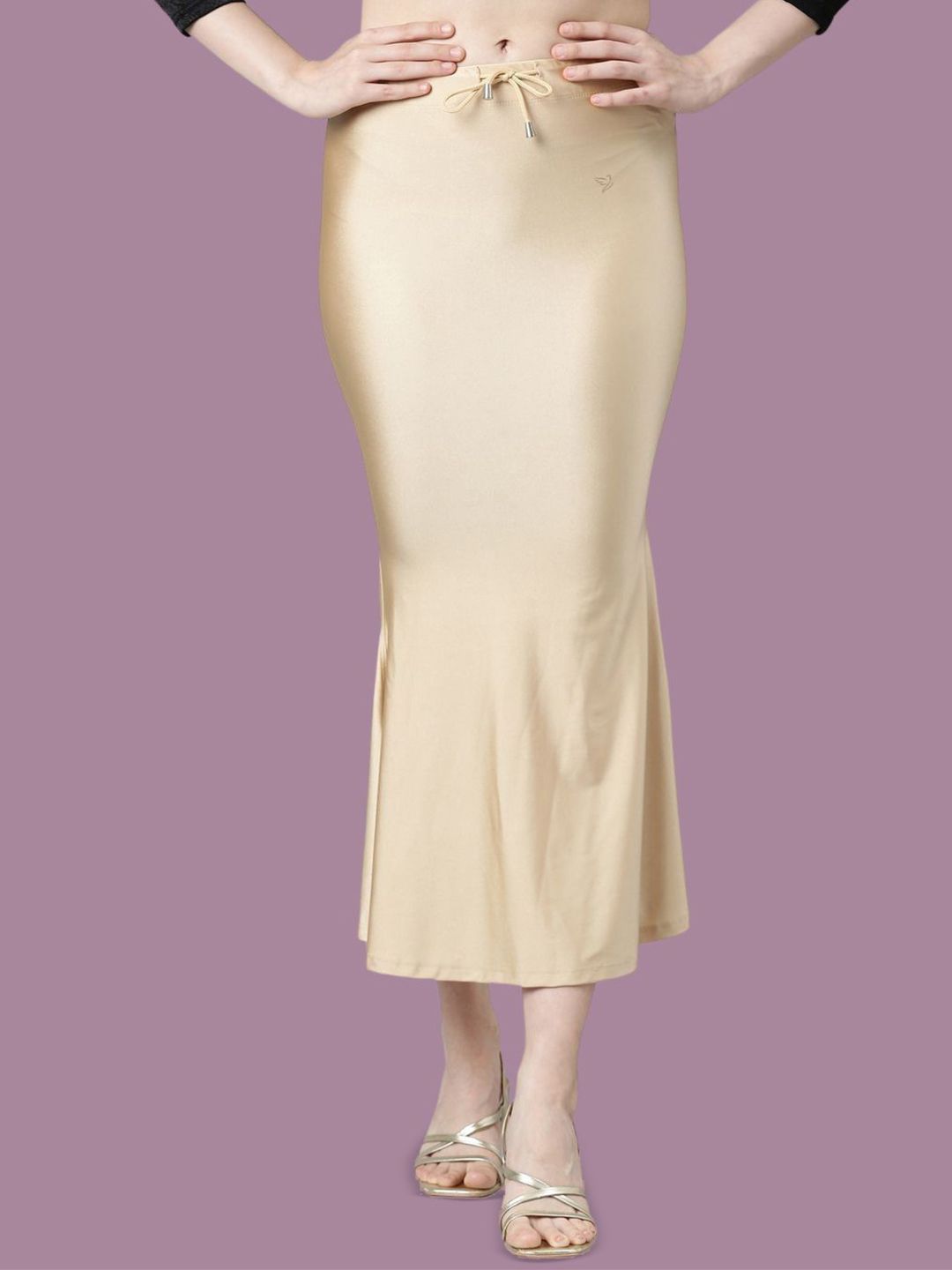 TWIN BIRDS High Rise Stretchable Shimmer Saree Shapewear-picture-16