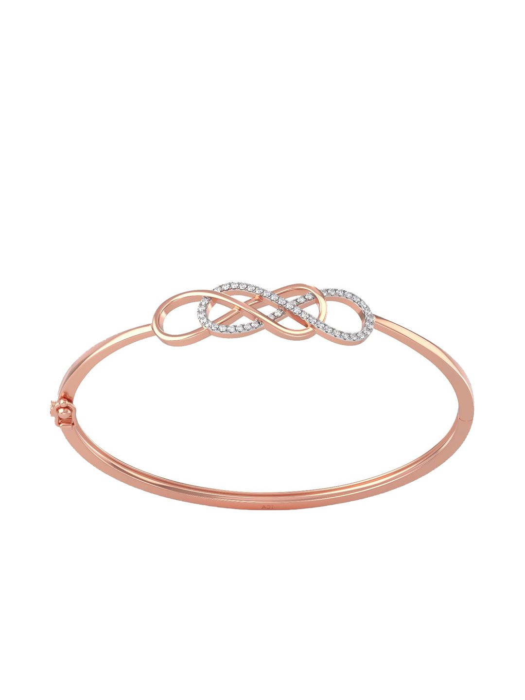 Joyalukkas 18 Kt Rose Gold Contemporary diamond Bracelet -9.124 gms-picture-53
