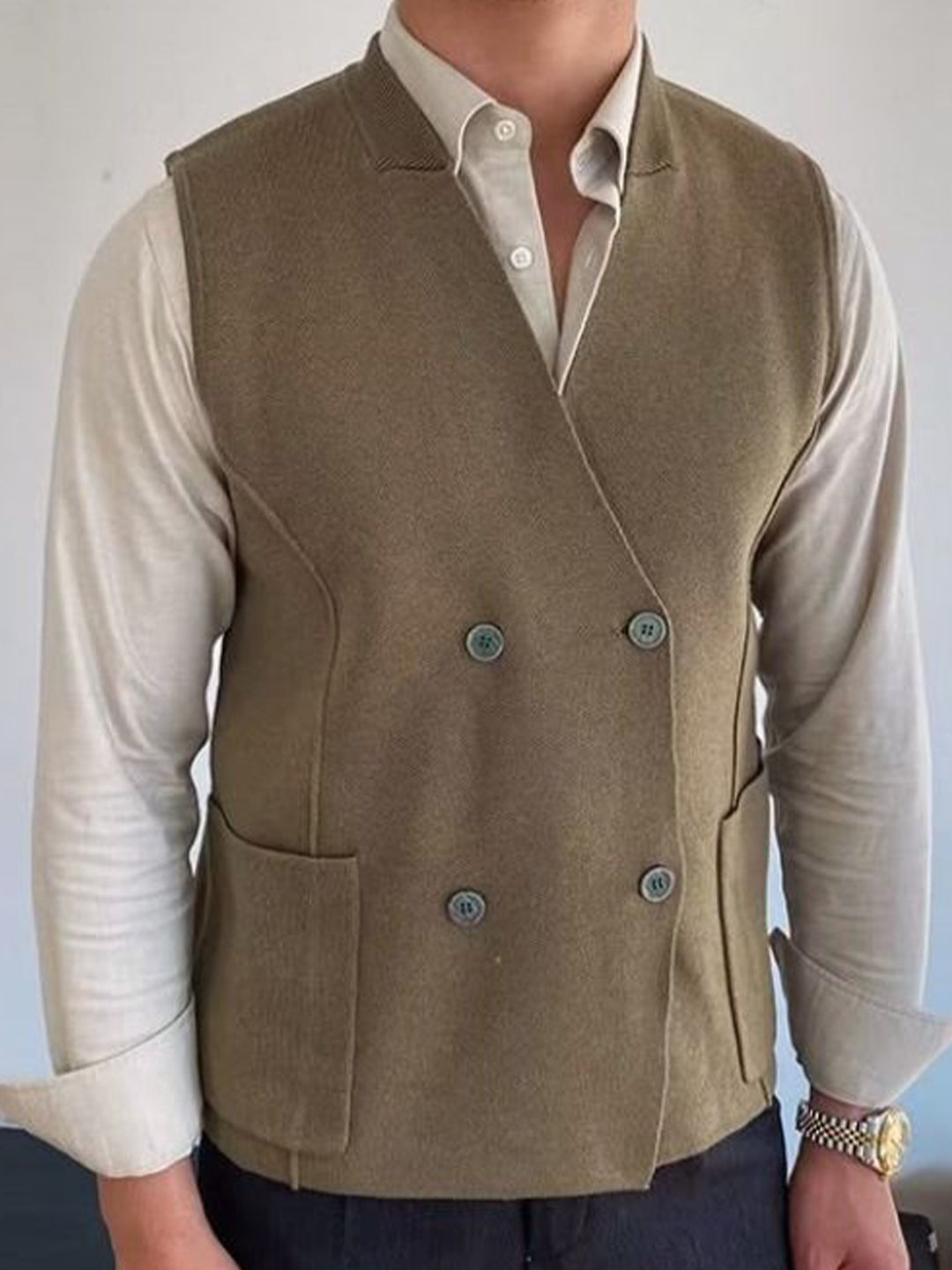 StyleCast Men Sleeveless Sweater Vest-picture-34