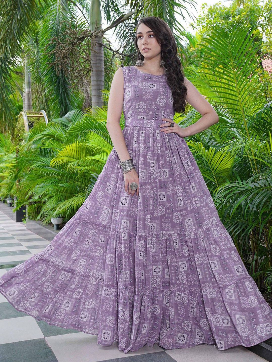 Brand Hill Women Floral Printed Maxi Dress-picture-30