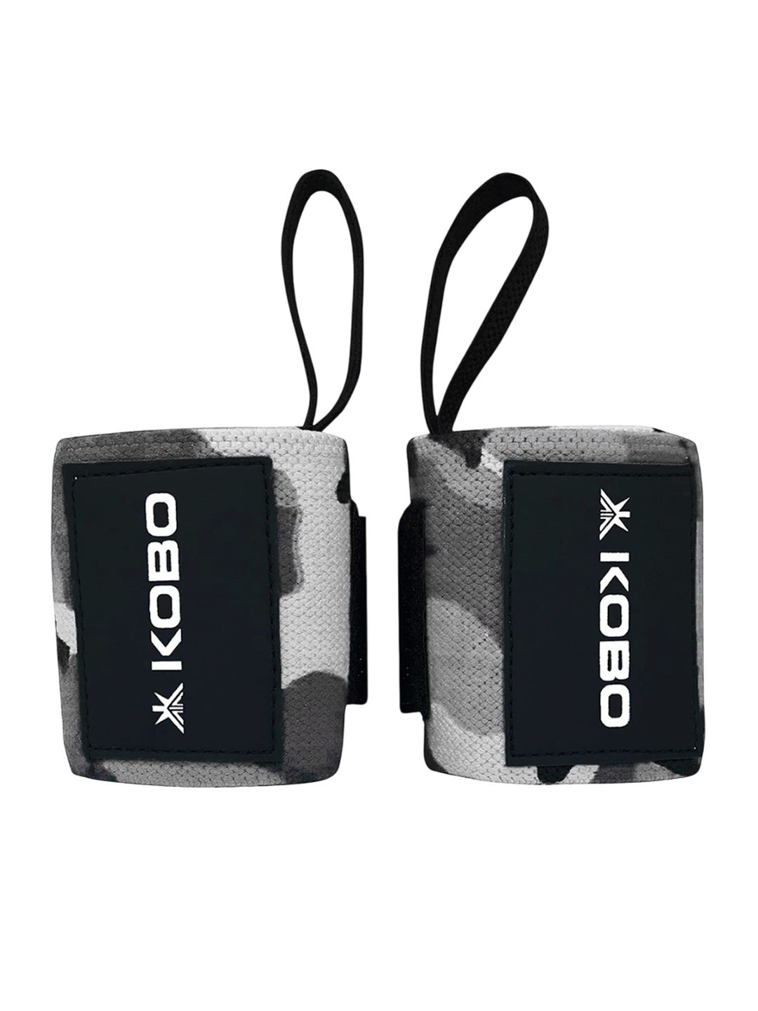KOBO Set Of 2 Weightlifting Wrist Support Straps-picture-37