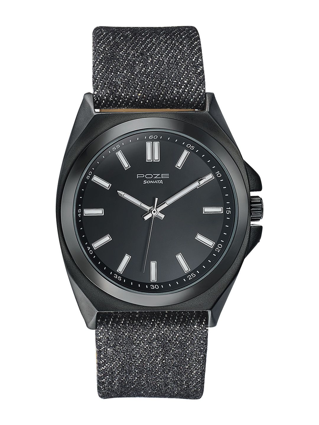 Sonata Poze Drop 6 Quartz Round Dial Men's Watch - SP70081NL01-picture-31
