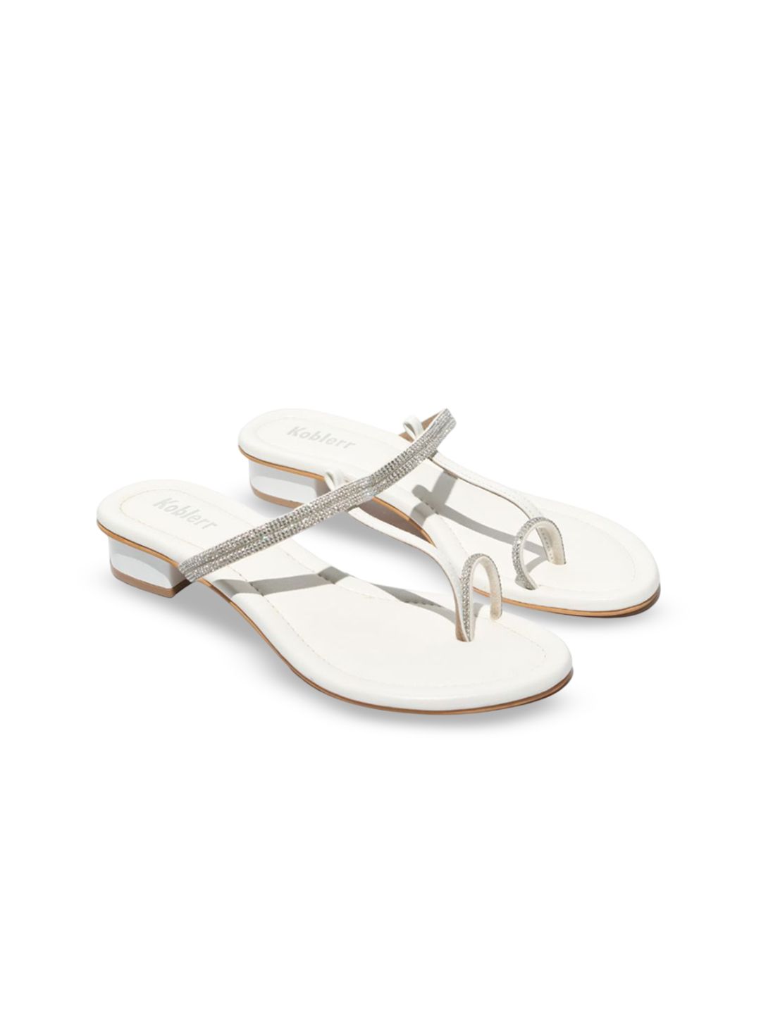 Koblerr Women Embellished Ethnic Block Heel Sandals-picture-16