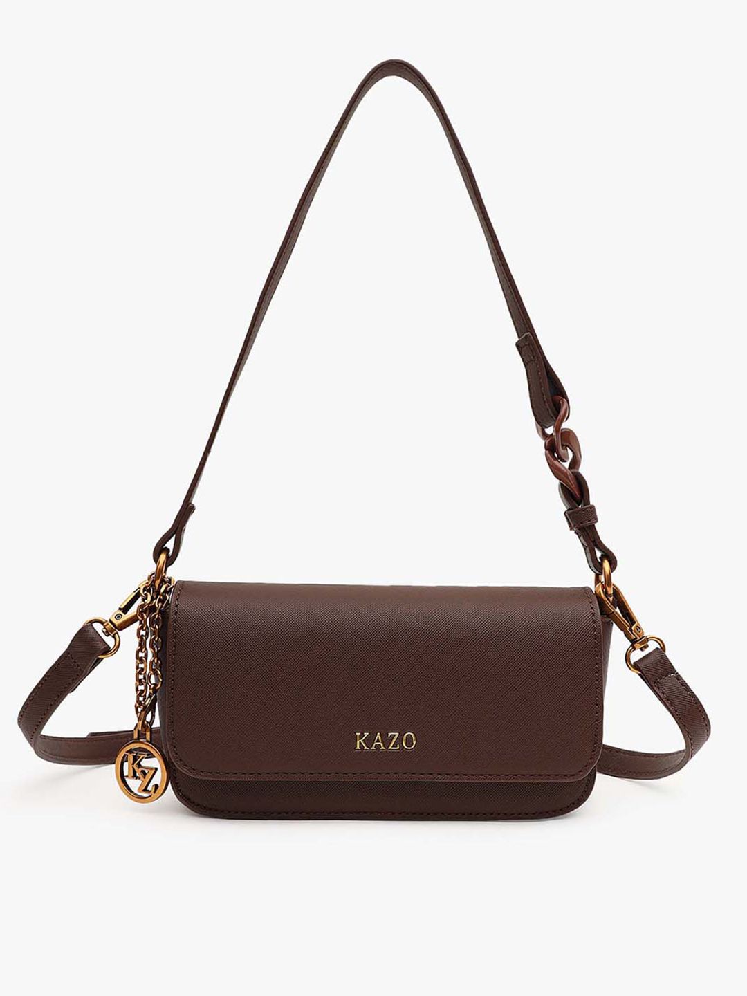 Kazo Structured Shoulder Bag with Tasselled-image-2