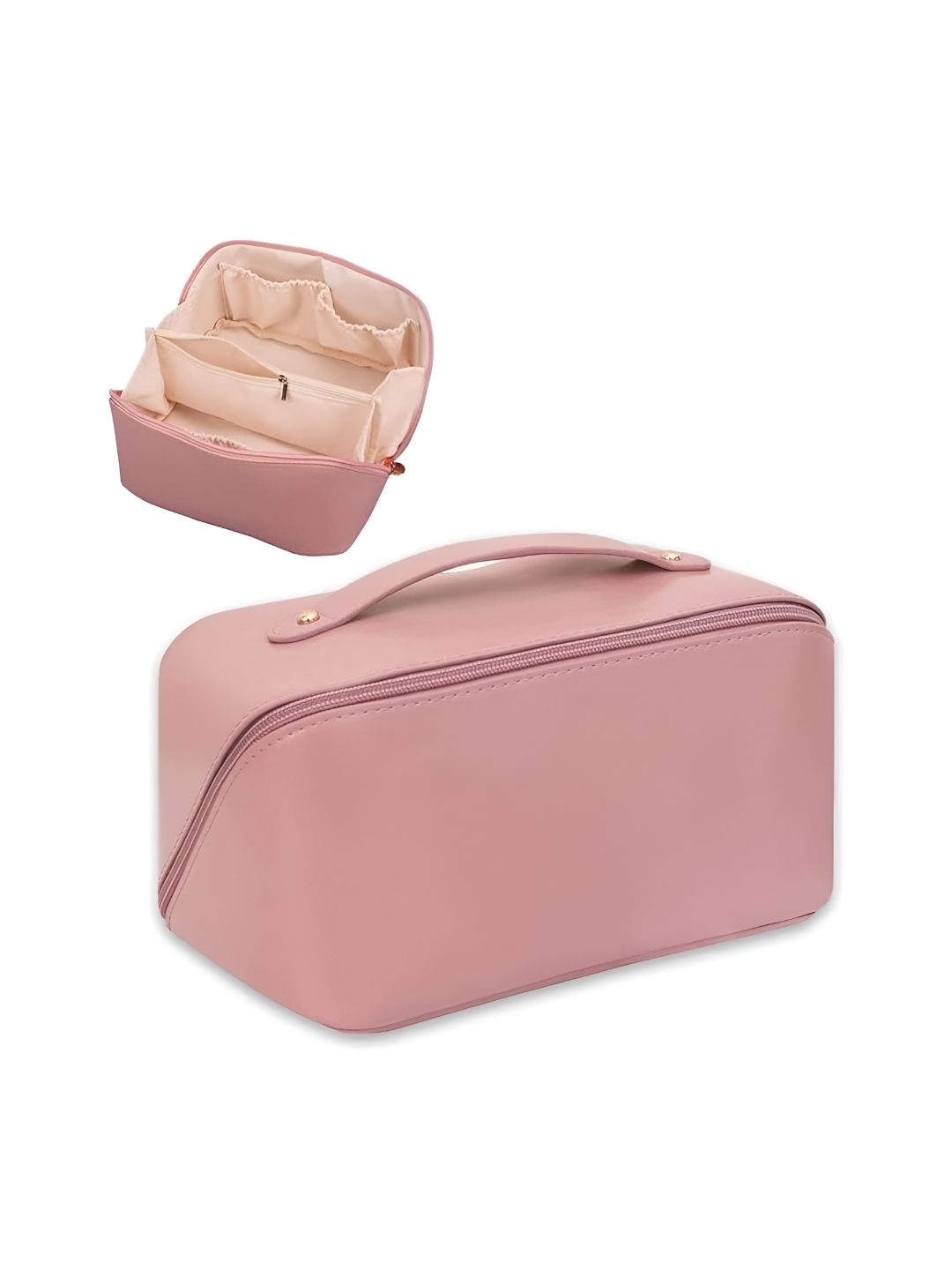 Virtuous Pink Set of 1 Water Resistant Makeup Organiser Organisers-picture-14